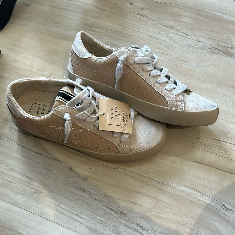 Paula In Taupe Snake